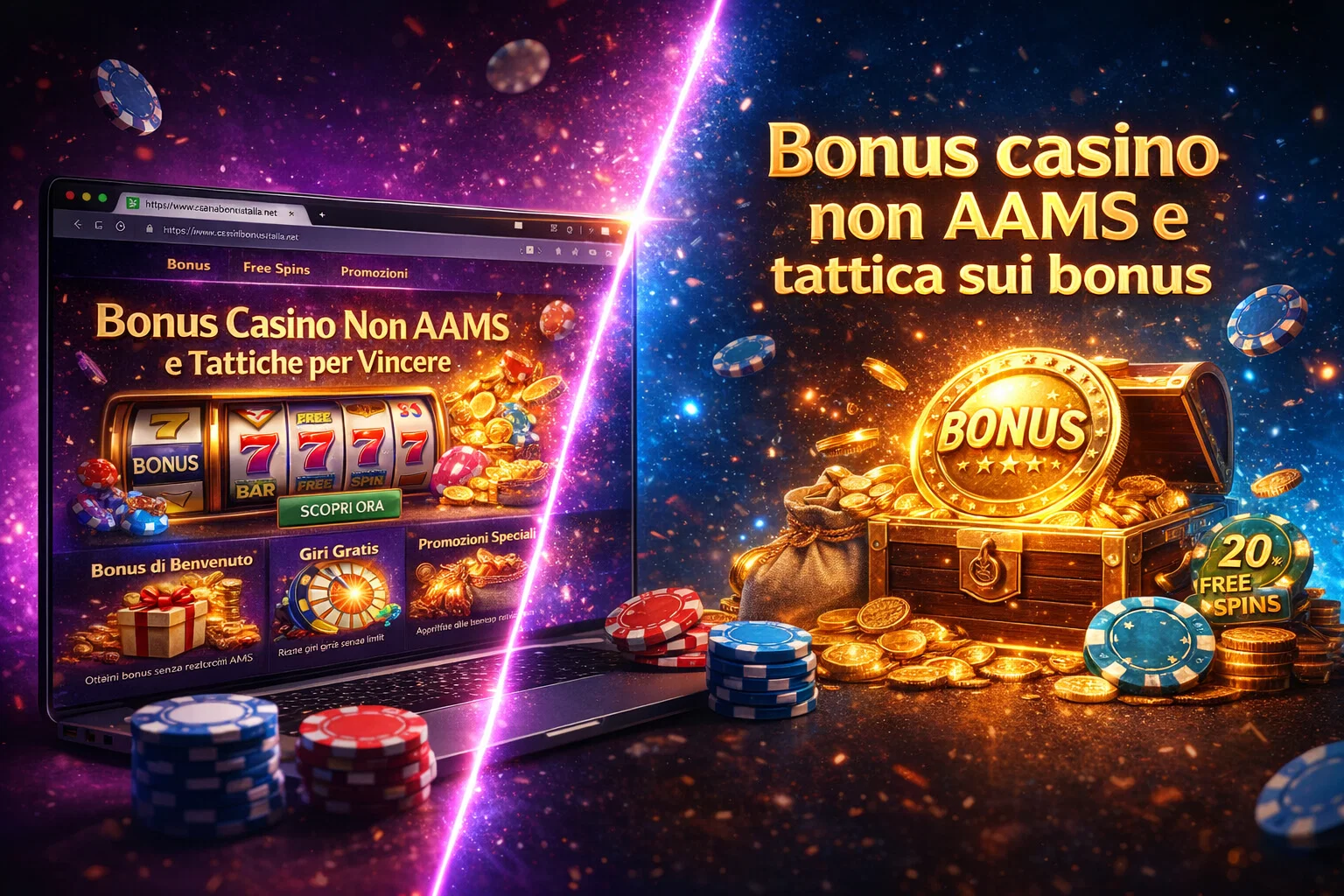 Bonus casino non aams e tattica sui bonus: scenari reali e mini-casi